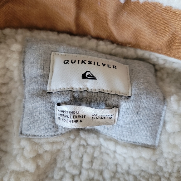NWOT BOYS QUICKSILVER COAT szM - Picture 5 of 12